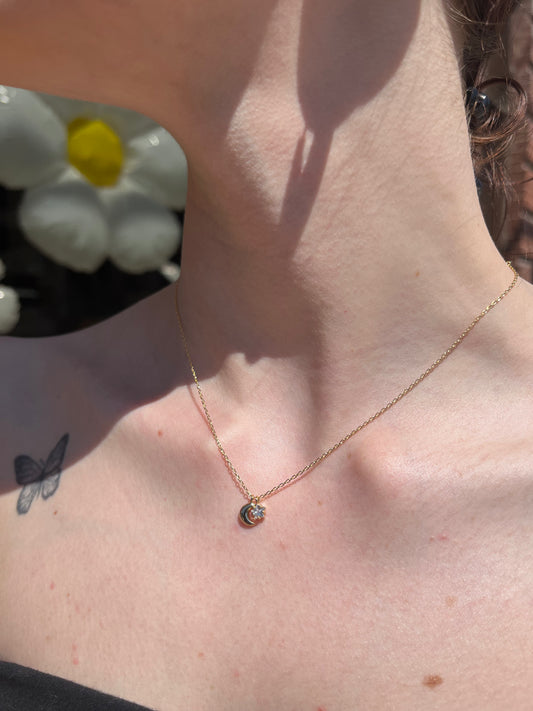 Look to the Sky Charm Necklace