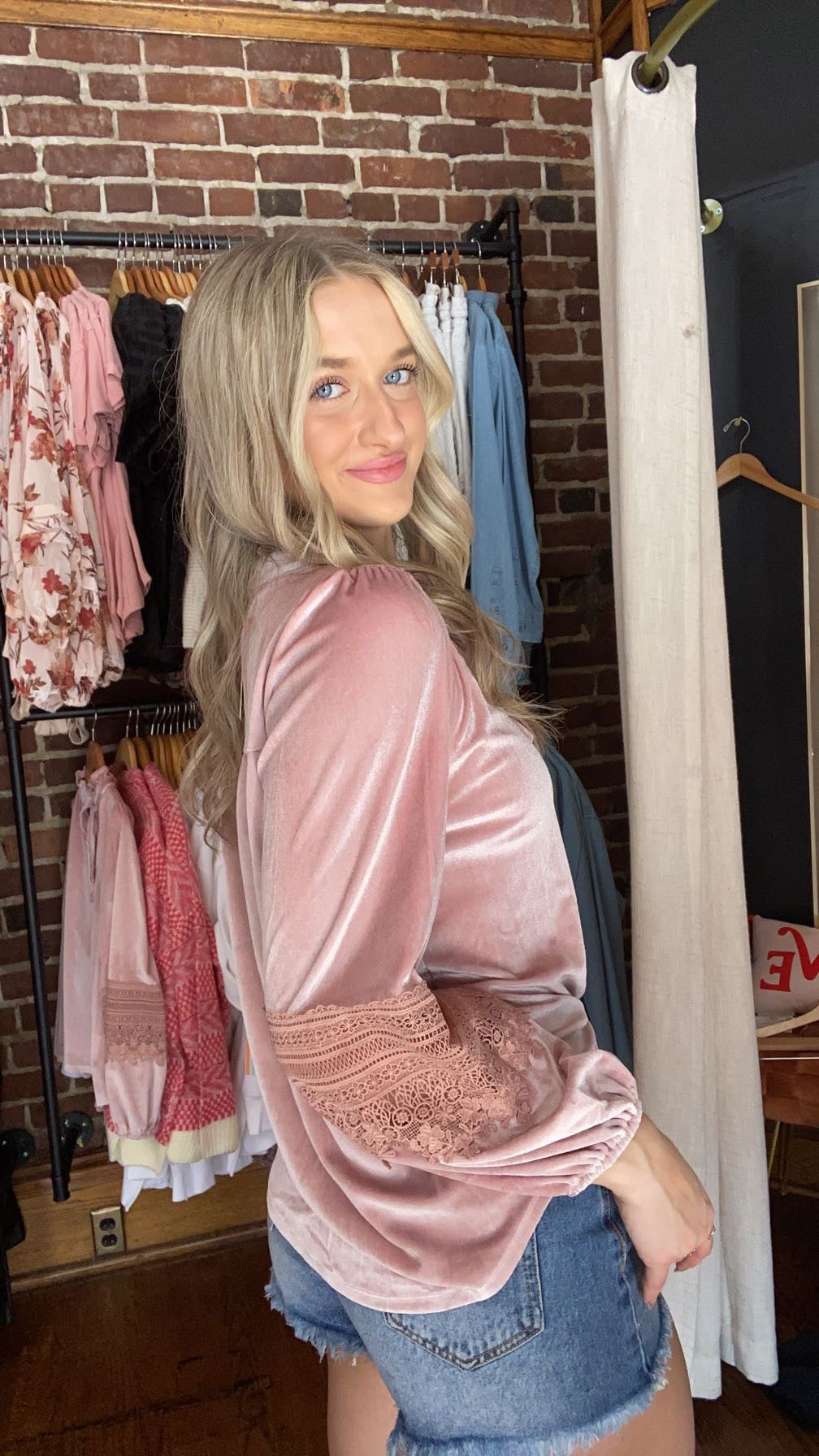 Blush on you Blouse