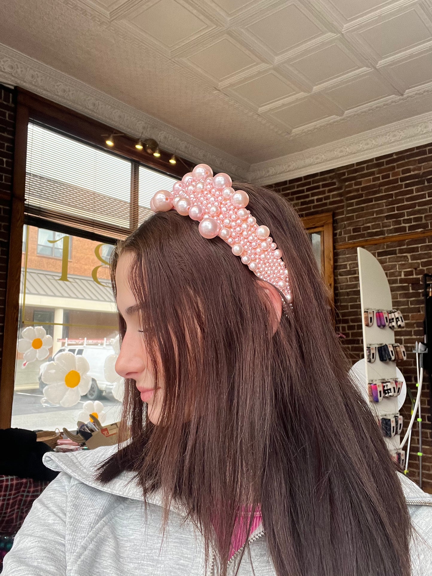 Pearl Embellished Headbands