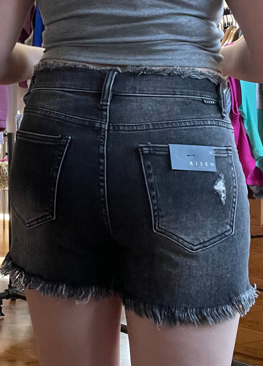 Coal Dust Denim Shorts