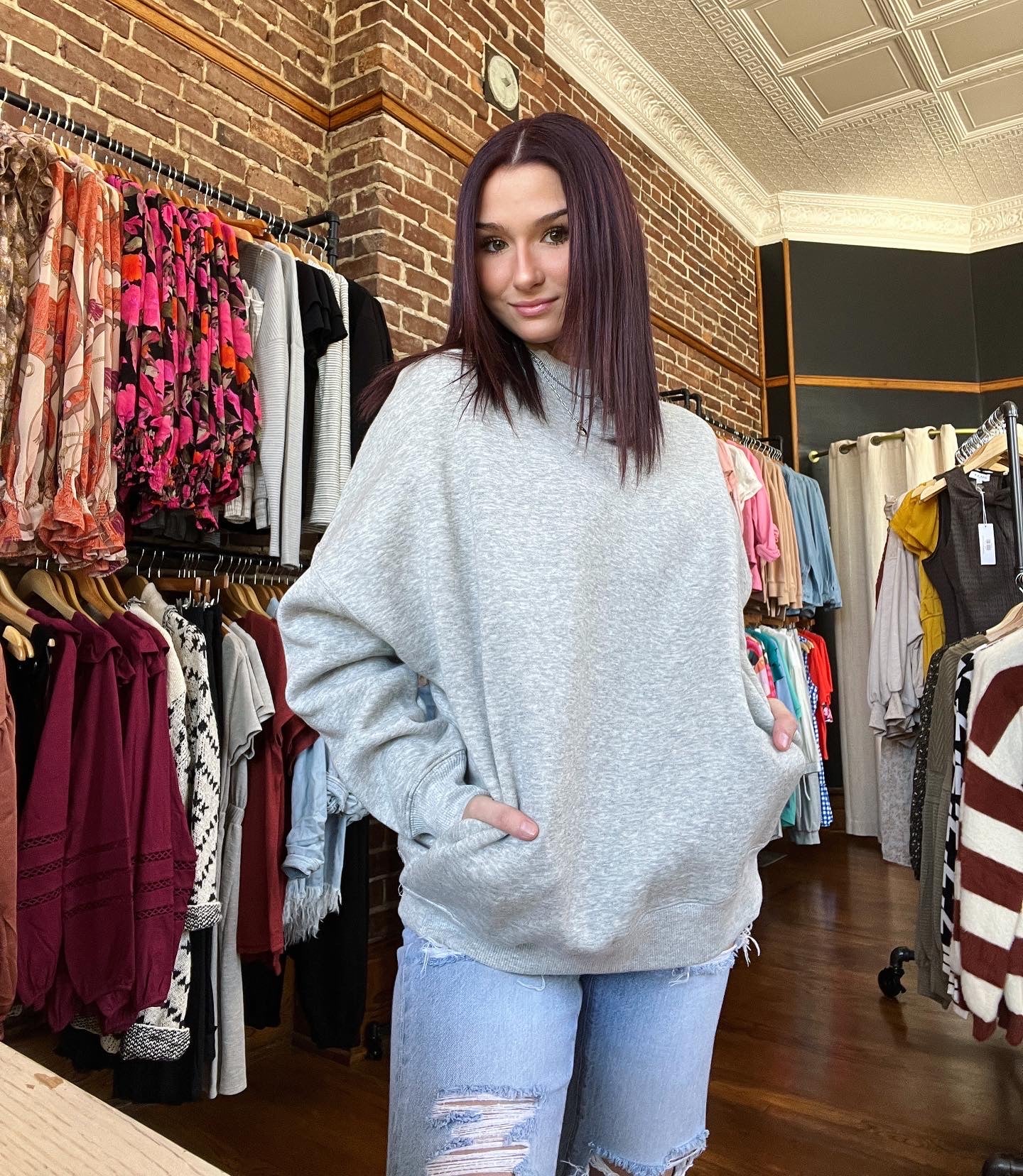 The Heathered Pullover