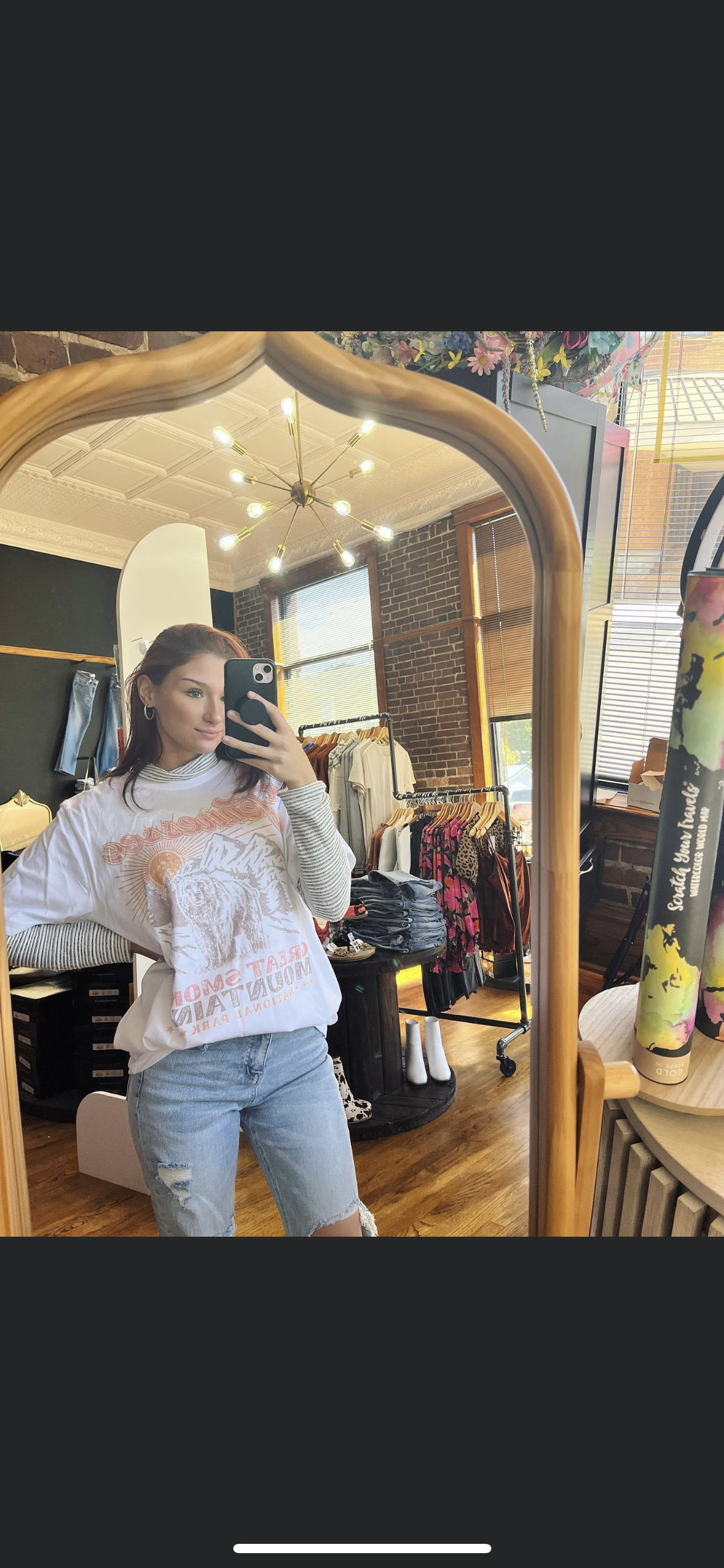 Great Smoky Mountains Oversized Tee