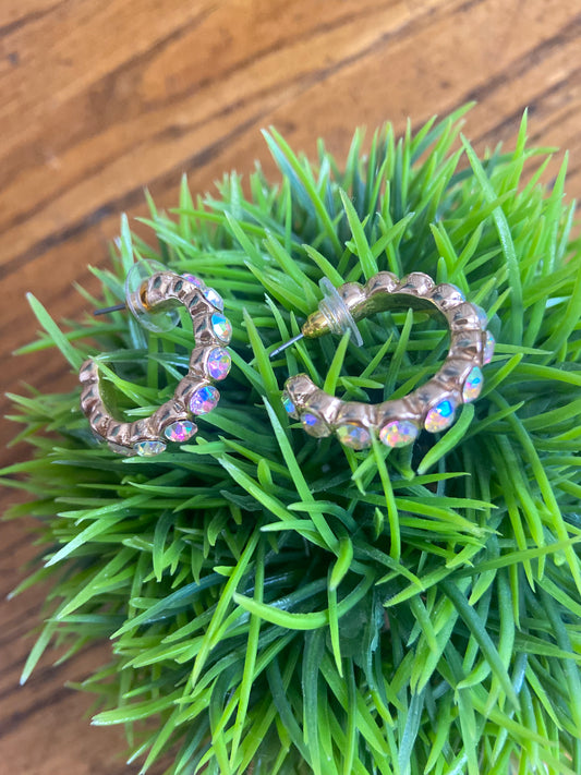 Bejeweled Hoops