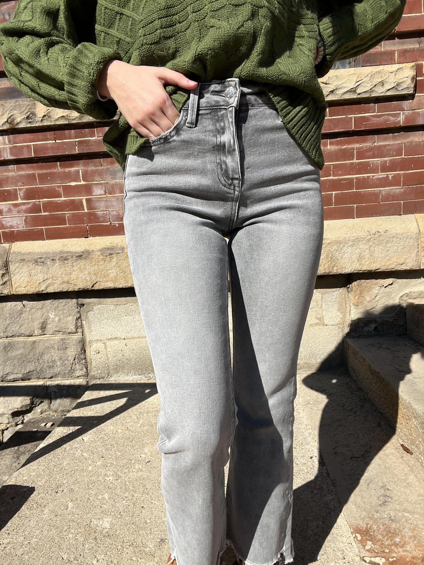Too Good To Me Cropped Flares