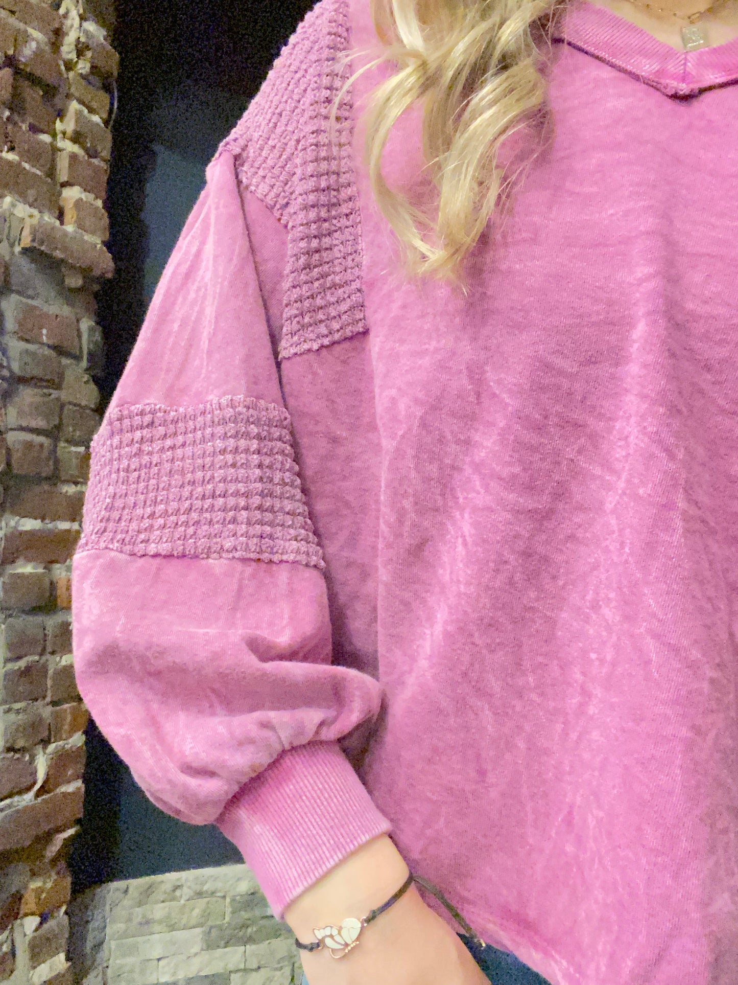 Sugar Plum Knit Top