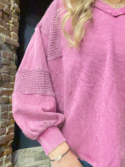 Sugar Plum Knit Top