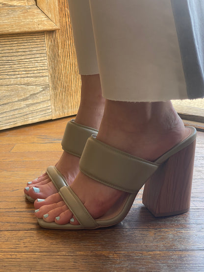 A Sweet Sage Moment Heels