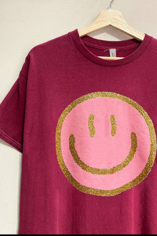 The Glitzy Smile Tee