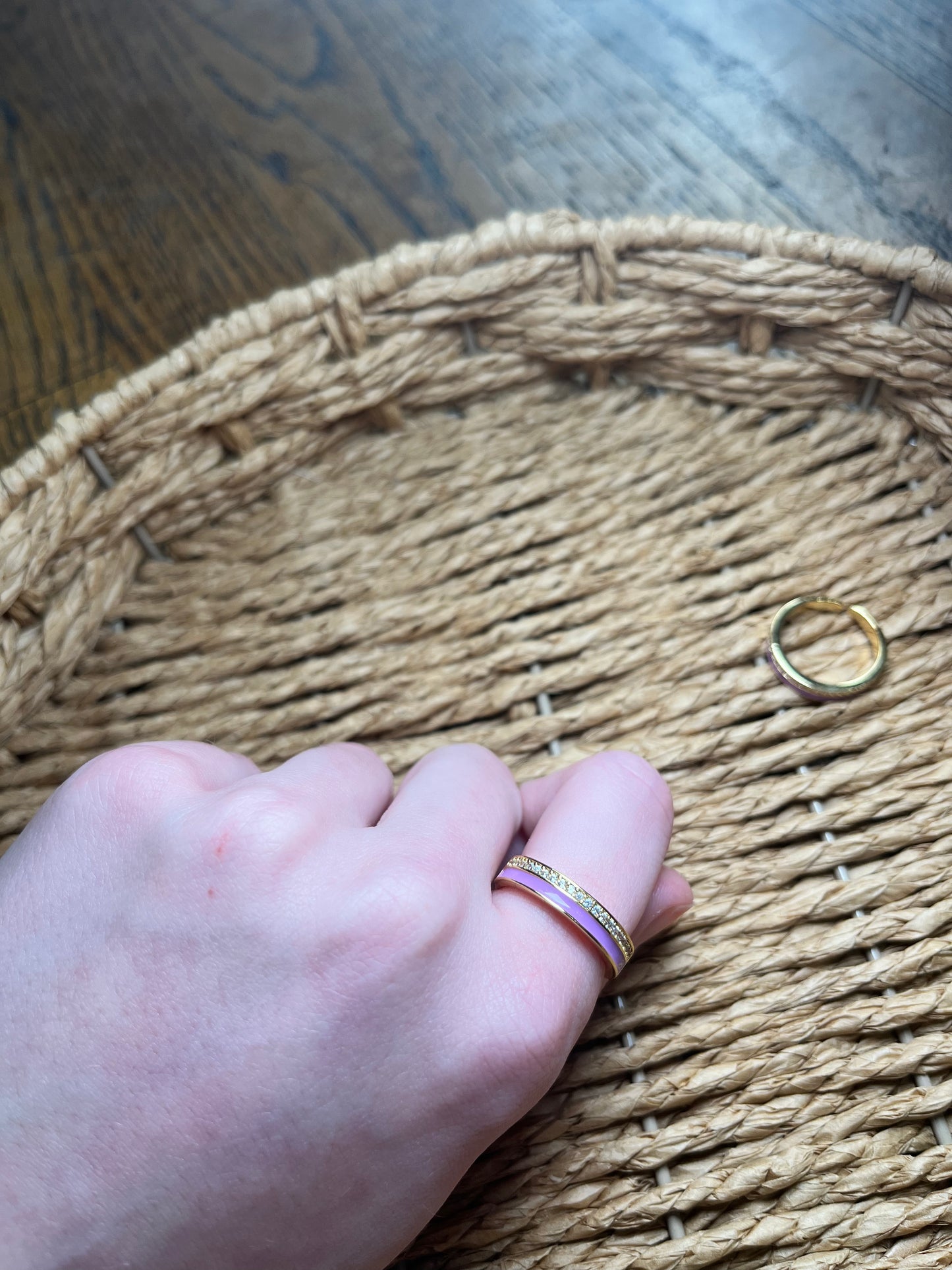 Spring Fling Adjustable Rings