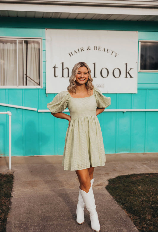 Slice the Lime Dress