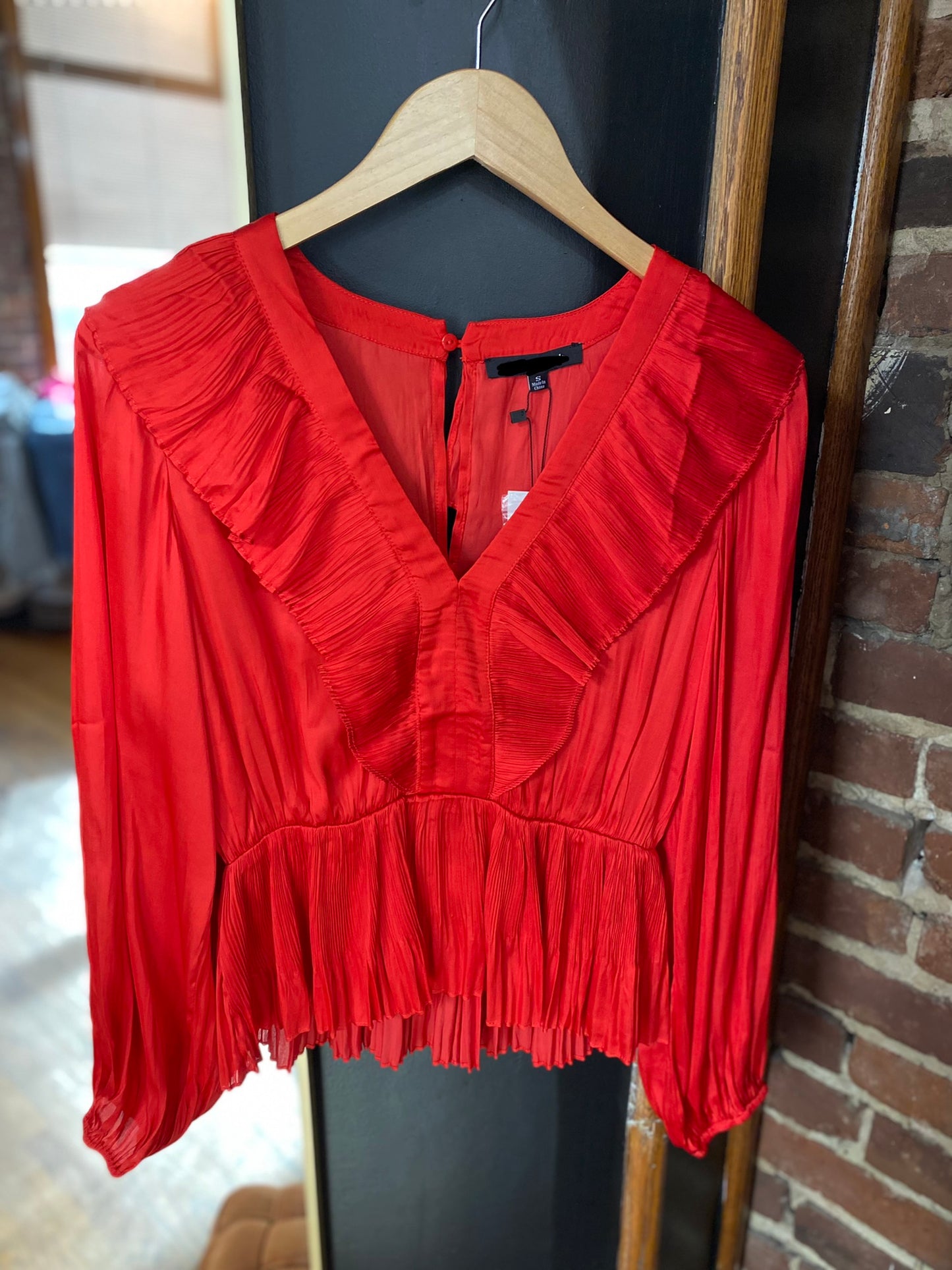 Cupid's Satin Blouse