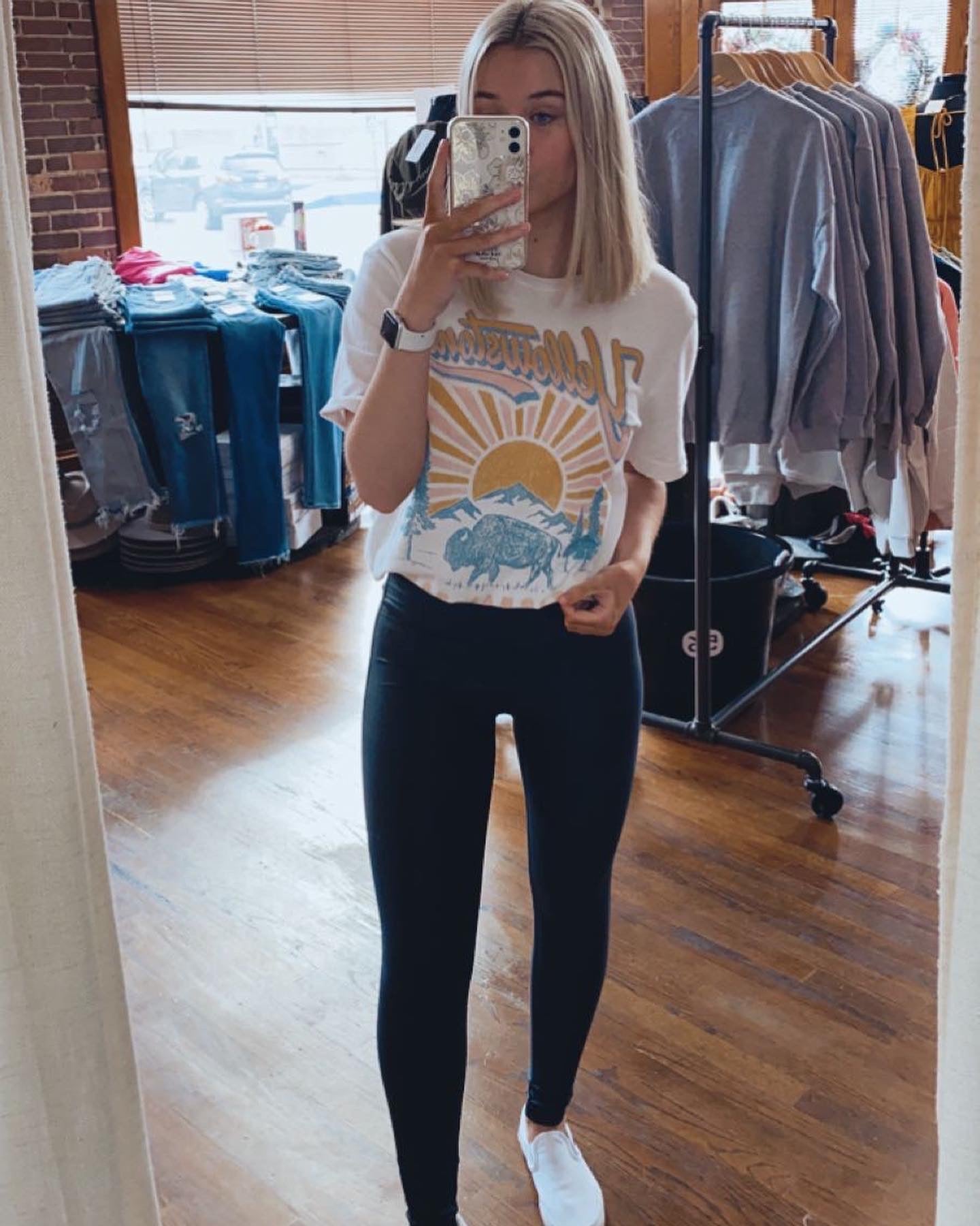 Pebble Faux Leather Leggings