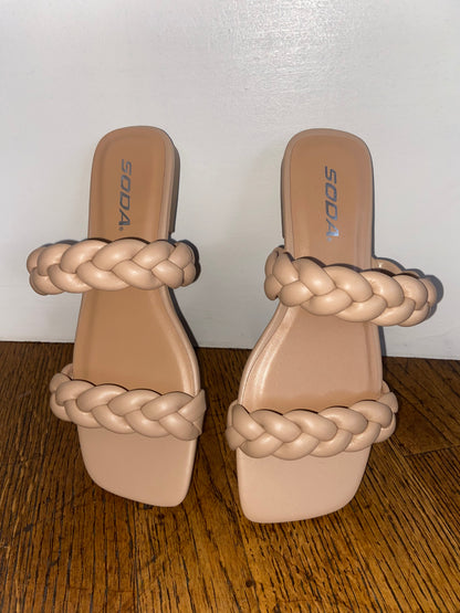Let's hit the beach Braided Sandals